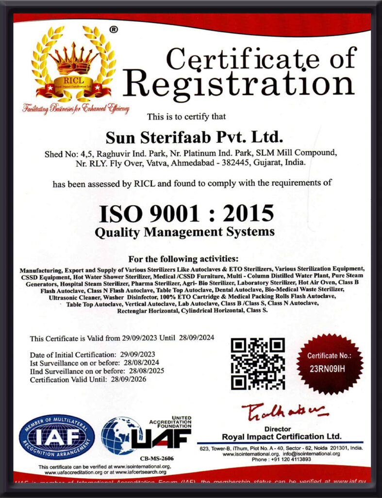 ISO Certificate