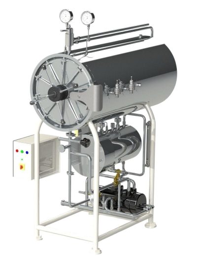 Fully Automatic Horizontal Cylindrical Steam Sterilizer (Autoclave)